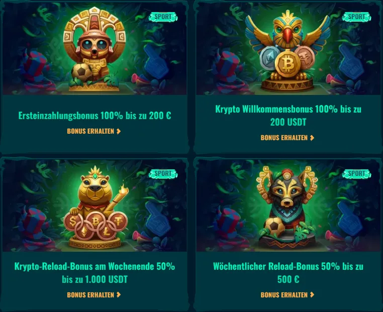 Bet Builder als Wettfunktion bei Spinanga