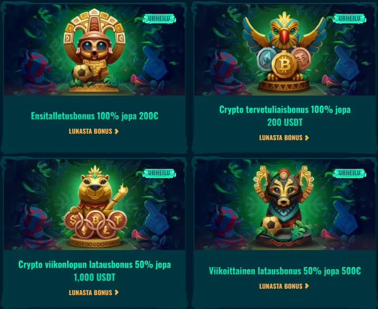 Bet Builder -vedon ominaisuudet Spinangalla