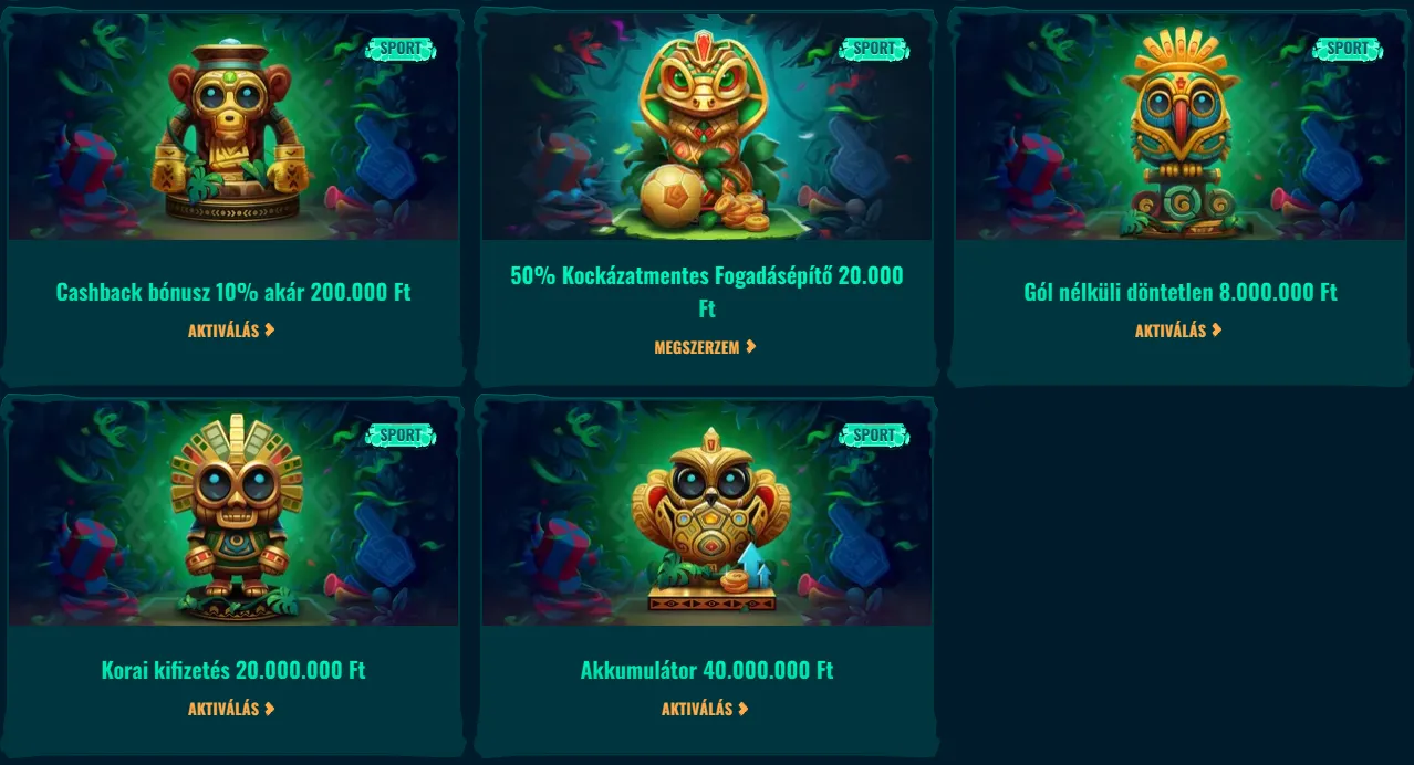 Spinanga sportfogadási promóciók áttekintése