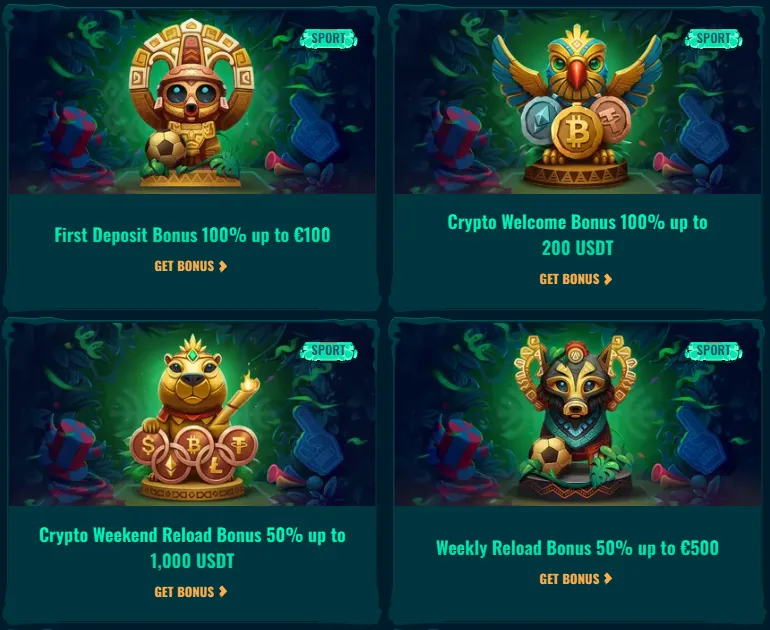 Spinanga Bet Builder betting feature