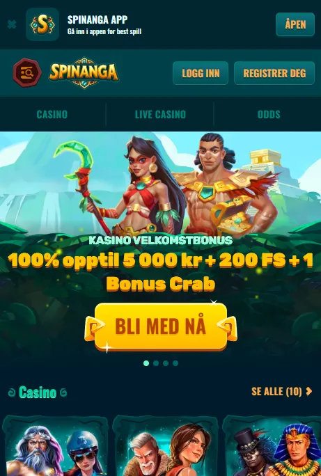 Spinanga på mobil