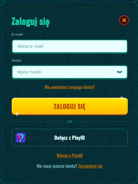Logowanie do konta Spinanga na komputerze lub telefonie