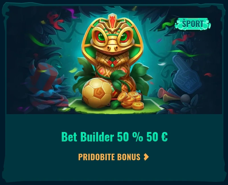 Bet Builder Risk Free pri kvalificiranih stavah